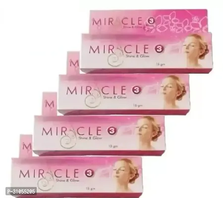 Professional Miracle Shine  Glowing Skin Cream 15Gm Pack Of 4