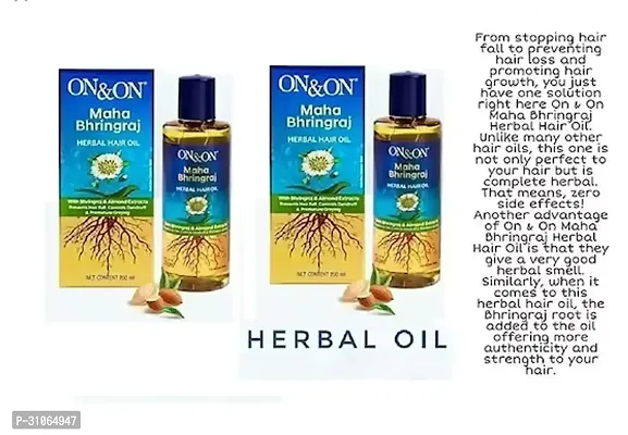 Onon Maha Bhringraj Herbal Hair Oil 200 Ml Pack__02