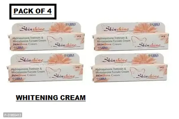 skin shine whitening cream for men and women pack of 4