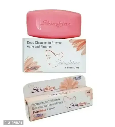 Skin Shine Face Cream - 15g and Skin Fairness Soap 75g