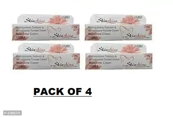 Sikin shine cream pack of 4 for skin whitening and dark spot removing (15gm each )