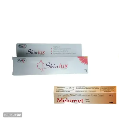 Melamet Cream and skin lux cream ( combo pack of 2 )