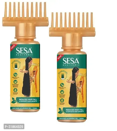 Sesa Ayurvedic Hair Oil, 100Ml (Pack Of 2)-thumb0