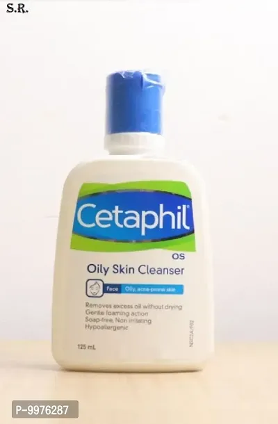 Cetaphil Oily Skin Cleanser , Daily Face Wash for Oily, Acne prone Skin , Gentle Foaming, 125ml PACK OF 1-thumb0