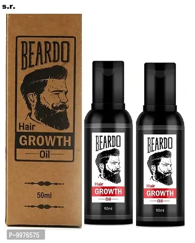 Beardo Beard and Hair Growth Oil - 50ML PACK OF 2-thumb0