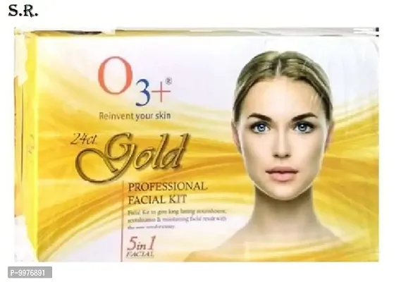 PROFESSIONAL O3 GOLD FACIAL KIT PACK OF 1