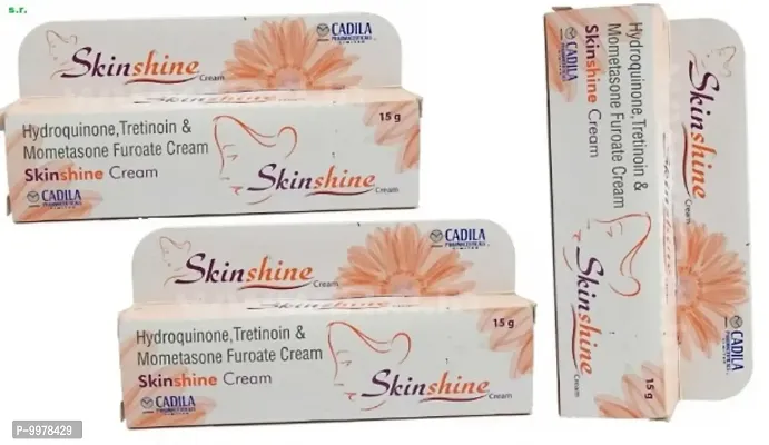 Cadila Skin Shine Cream for Men  Women 15g pack of 3