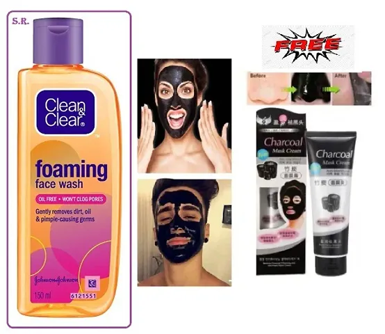 CLEAN AND CLEAR FOAMING GEL FACEWASH WITH ESSENTIAL SKIN CARE COMBO