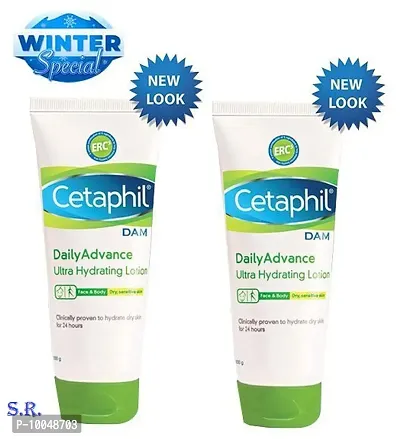 Cetaphil Daily Advance Ultra Hydrating Lotion 100g pack of 2