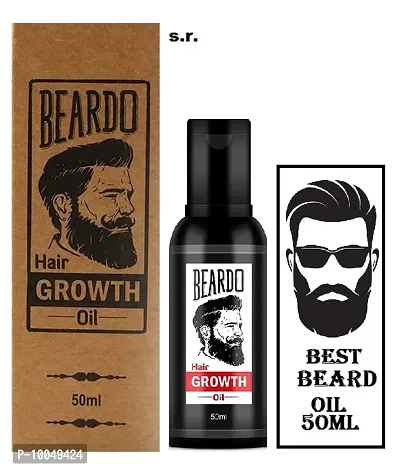 Beard Beard and Hair Growth Oil - 50 ml PACK OF 1-thumb0