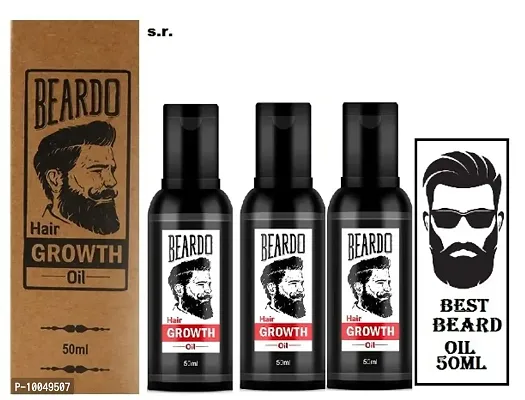 Beard Beard and Hair Growth Oil - 50 ml PACK OF 3