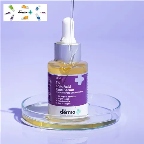 #1 DERMA CO 2% KOJIC ACID SERUM 30ML FOR DARK SPOTS