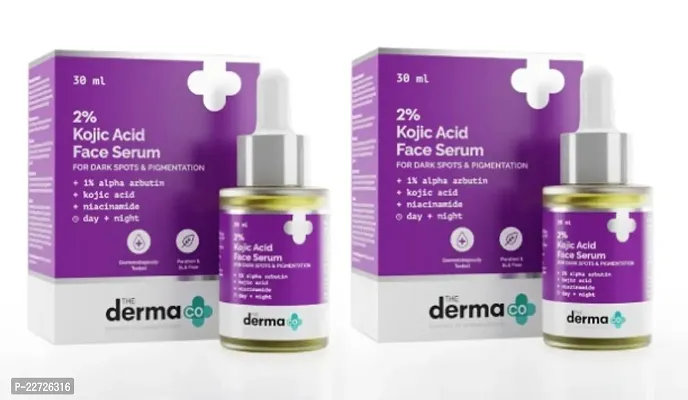 The Derma Co 2% Kojic Acid Face Serum + The Derma Co 10% Niacinamide Face Serum For Acne Marks  Acne Prone Skin