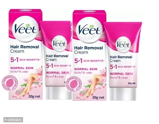 Veet Hair Removal Cream for Normal Skin , 30 g Cream (pack of 2)-thumb0