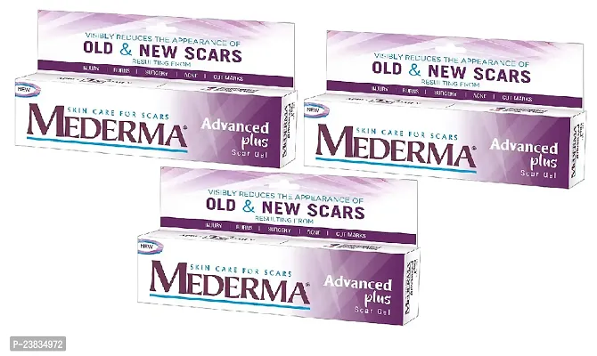 Mederma Advanced Plus Scar Gel, 10gm (pack of 3)-thumb0