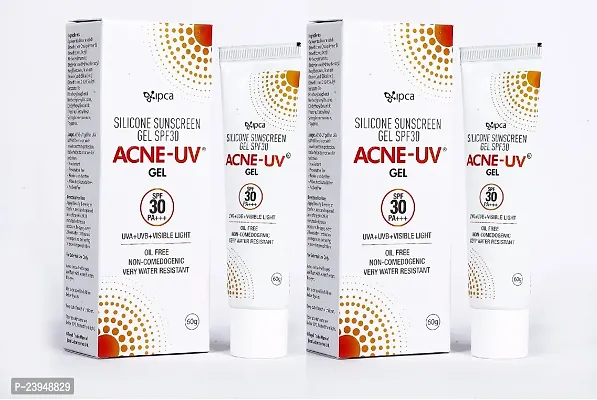 Acne-UV Gel SPF 30 Sunscreen Gel - 60Gm (pack of 2)