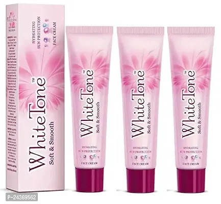White Tone Soft  Smooth Face Cream 50gm (pack of 3)