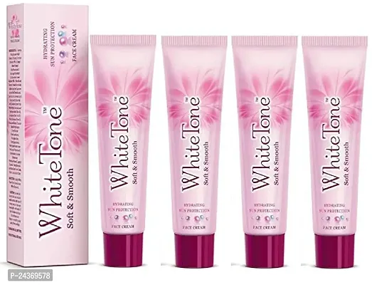 White Tone Soft  Smooth Face Cream 50gm (pack of 4)