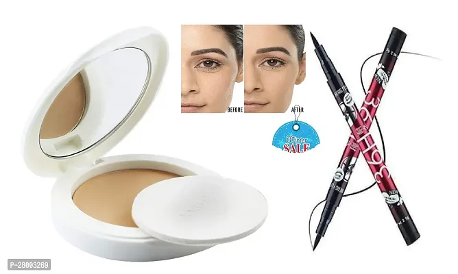 Get Now Skin Lightening Compact + 36H Eyeliner Waterproof.
