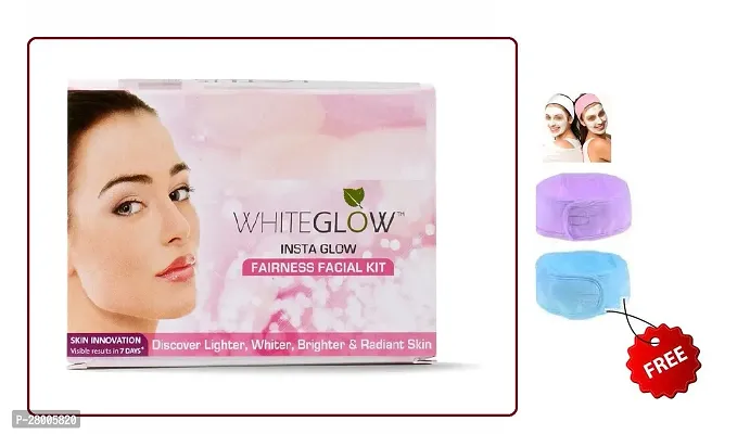 Herbals WhitE Glow Facial Kit With Facial Band-thumb0