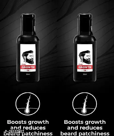 Natural Beard Care Growth Oil Pack of 2pcs