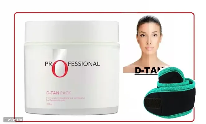 Professional Detan Removal Cream 300g  and Facial Band Pack of 2