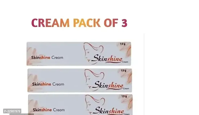 Skin shine cream for women men pack of 3 15gm