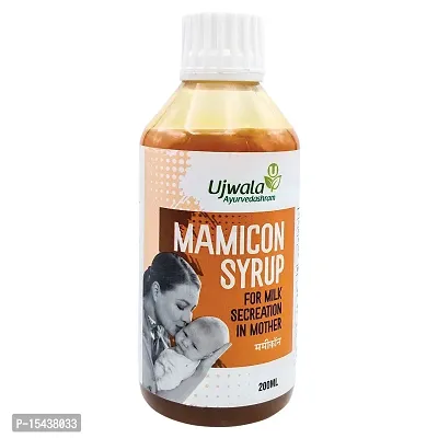 Mamicon Syrup  I For Milk Secretion In Mother I Reduce Breast engorgement I Prevent Mothers From Candida Fungus I Open Blocked Milk Ductshellip;-thumb0