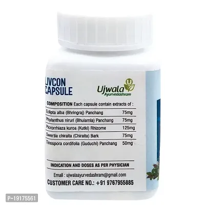 Livcon Capsule,Liver support,Repair fatty liver Improve function of Liver Cell-thumb3