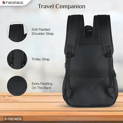 Backpack for 15Inch Laptops And 16.2Inch Macbooks (Black)-thumb4
