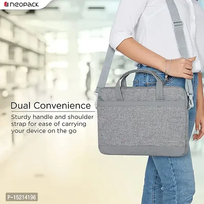 Oxord Sleeve Bag for Upto 14.2Inch Macbooks (Stone Grey)-thumb3