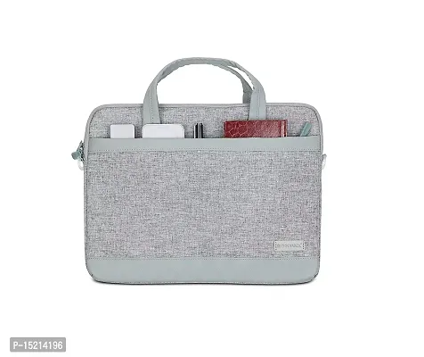Oxord Sleeve Bag for Upto 14.2Inch Macbooks (Stone Grey)-thumb0