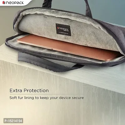 Oxord Sleeve Bag for Upto 14.2Inch Macbooks (Black)-thumb4