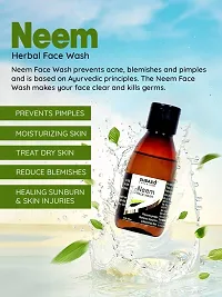 Subaxo Herbal Neem Face Wash ,Deep Clean ,Anti Acne ,Anti Bacterial ,Anti Pimple (100 ml)-thumb1