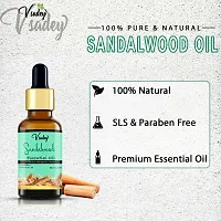 Sandalwood Essential Oil - 15 Ml (Pack Of 2)-thumb2