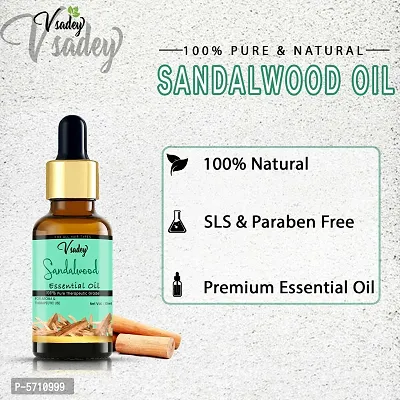 Sandalwood Essential Oil - 15 Ml (Pack Of 2)-thumb3