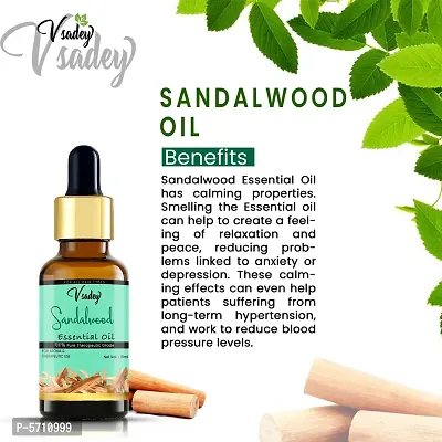 Sandalwood Essential Oil - 15 Ml (Pack Of 2)-thumb4