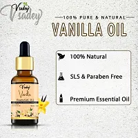 Vanilla Oil Natural Pure Undiluted Uncut Essential Oil - 15 Ml (Pack Of 2)-thumb2