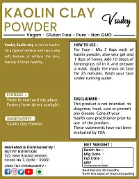 Natural Kaolin Clay Powder For Acne, Blackheads And For Glowing Skin 250G (Pack Of 1)-thumb1