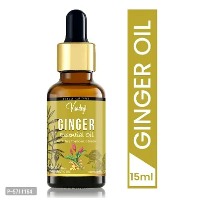 Ginger Essential Oil - Pure Natural & Undiluted For Skin Care & Hair - 15 Ml (Pack Of 1)