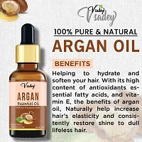 Argan Oil, Cold Pressed Organic, For Hair, Skin & Anti-Ageing Face Care - 10 Ml (Pack Of 1)-thumb2