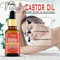 Pure Castor Oil - Cold Pressed - For Stronger Hair, Skin & Nails - 30 Ml (Pack Of 1)-thumb3