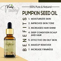 Pumpkin Seed Oil, Pure & Natural, Undiluted For Hair Loss, Younger Looking - 15 Ml (Pack Of 1)-thumb3