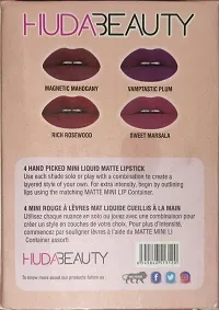Liquid Matte Minis Lipstick Red Edition Pack of 4 In Set-thumb2