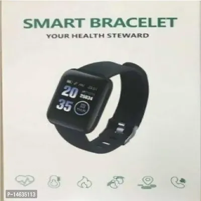 Smart Bracelet Your Health Steward, Black id 116-thumb0