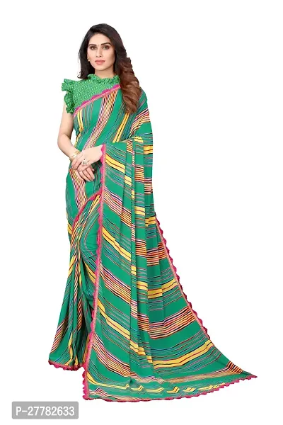 Trendy Saree with Blouse for Women-thumb0