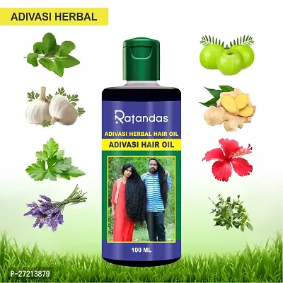 Adivasi Herbal Hair Growth Oil -Get Strong and Healthy Hair With Ayurvedic Herbs
