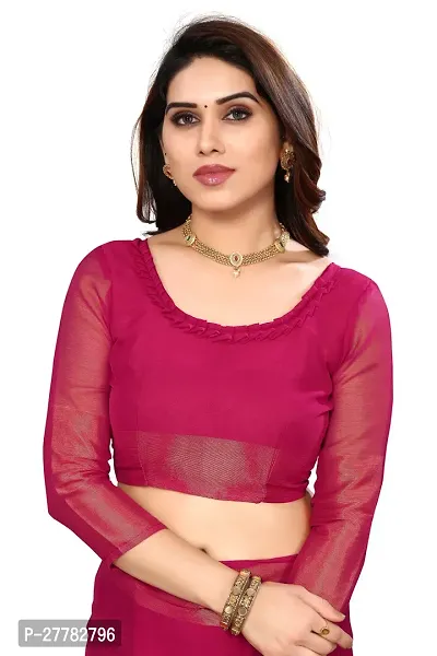 Trendy Saree with Blouse for Women-thumb5