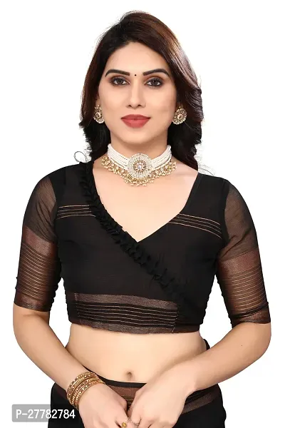 Trendy Saree with Blouse for Women-thumb5