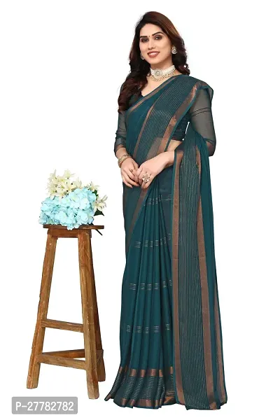 Trendy Saree with Blouse for Women-thumb2